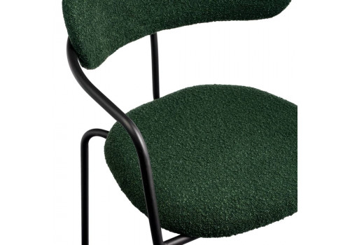 Стул Ant букле зелёный