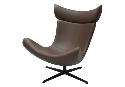 Кресло TORO коричневый, экокожа