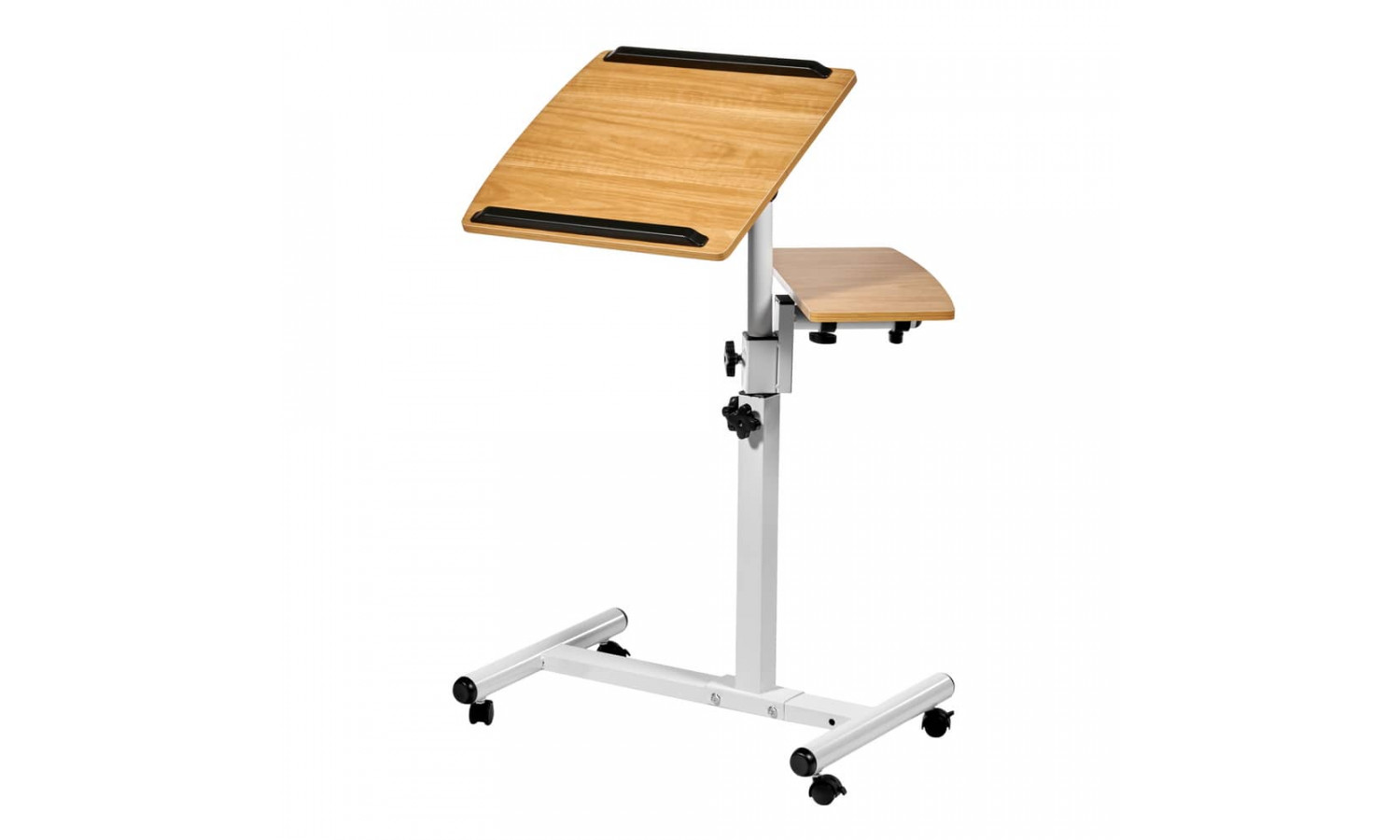 Стол многофункциональный Palma 60x40x62-96см, светлое дерево, белый