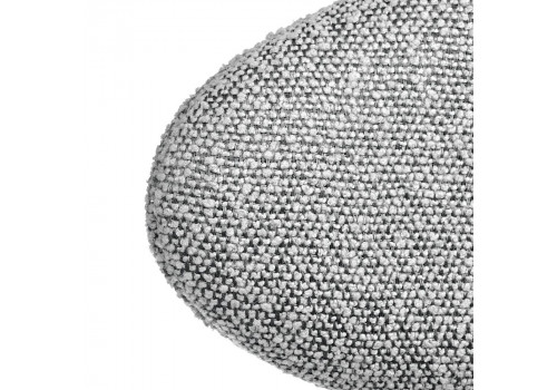 Стул полубарный Lucas светло-серый букле, ножки цвета орех