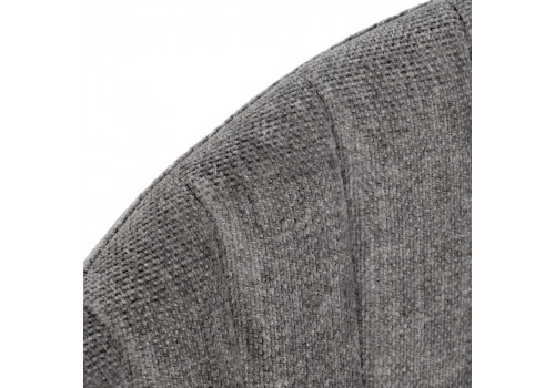 Стул Turin серый вельвет с хромированными ножками