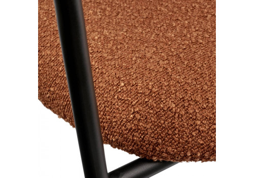 Стул Ant букле терракотовый