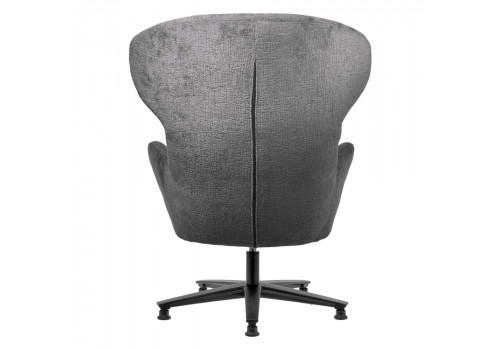 Кресло Teddy серый шенилл