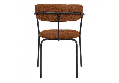 Стул Ant букле терракотовый