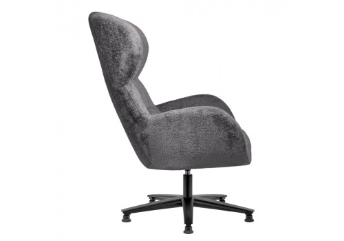 Кресло Teddy серый шенилл