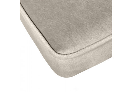 Стул полубарный Dave латте с жаккардом, с поворотным механизмом