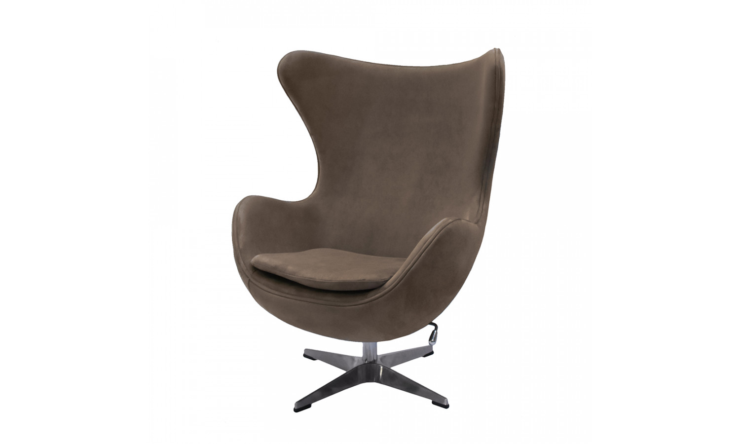 Кресло EGG STYLE CHAIR латте, искусственная замша FR 0647