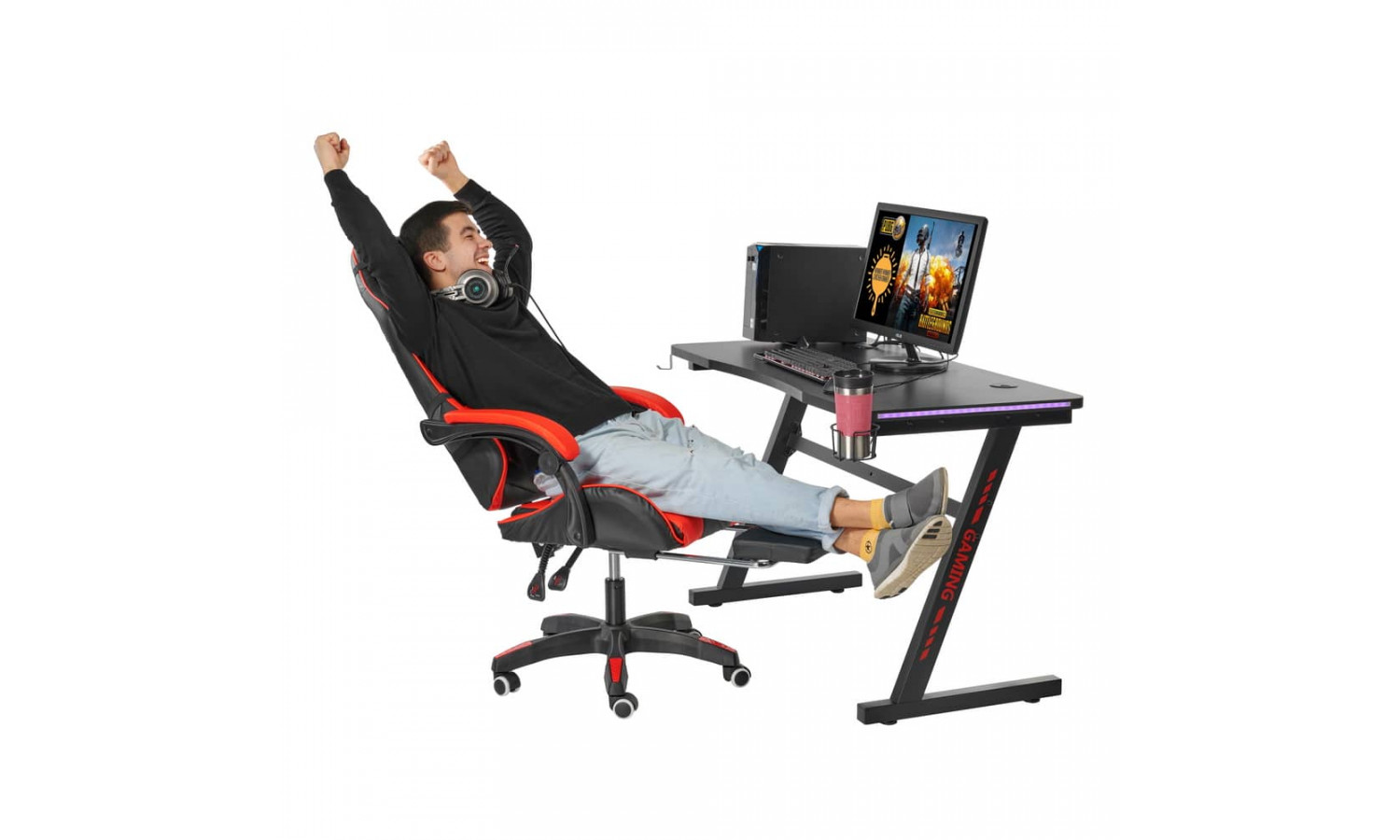 Компьютерный стол Epic Glow 120х60х75см