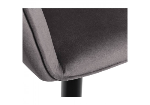 Стул Frida тёмно-серый велюр
