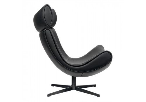 Кресло TORO черный, экокожа
