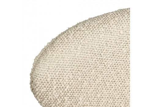 Стул Lucas латте букле с ножками цвета орех