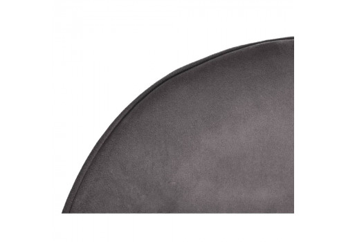 Стул Frida тёмно-серый велюр