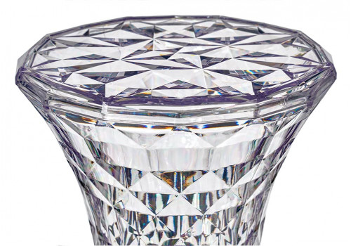 Стул-пуф Stone прозрачный