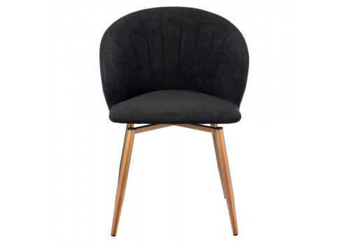 Стул Paola графит, бронза, на поворотном механизме