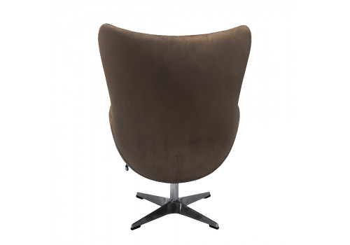 Кресло EGG STYLE CHAIR латте, искусственная замша FR 0647