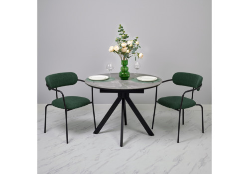 Стул Ant букле зелёный