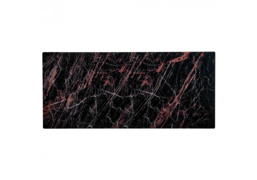 Стол Areal раскладной 140-180х80х75 чёрный мрамор с чёрными ножками