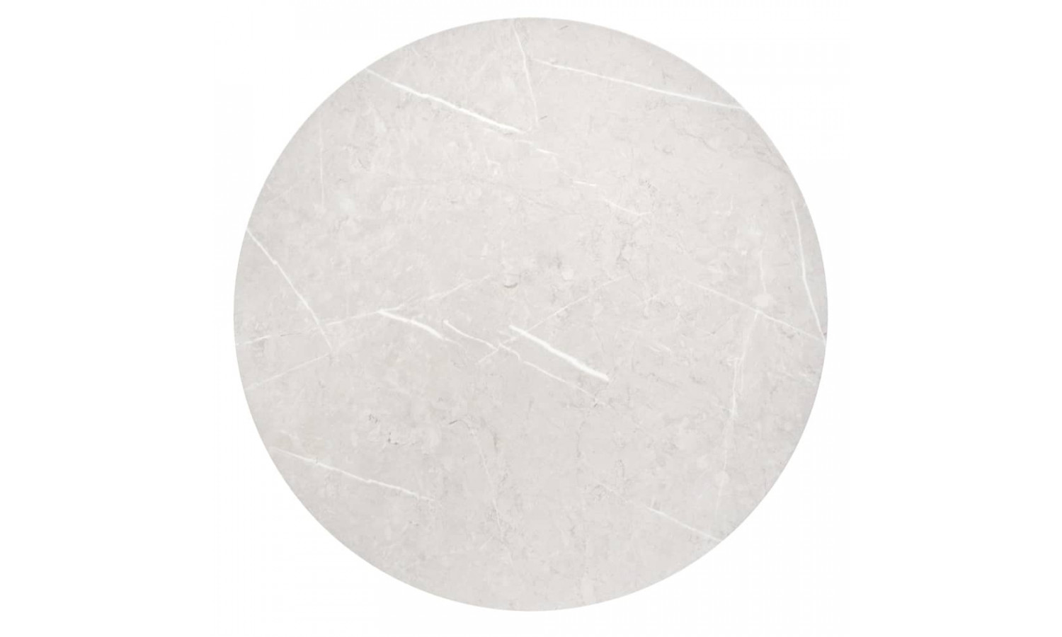 Набор кофейных столиков Tango бежевый мрамор с белыми ножками, 2шт