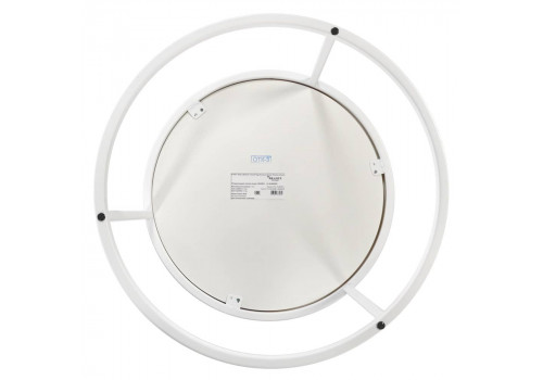 Набор кофейных столиков Tango белый мрамор с белыми ножками, 2шт