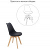 Комплект из 2-х стульев Eames Bon чёрный