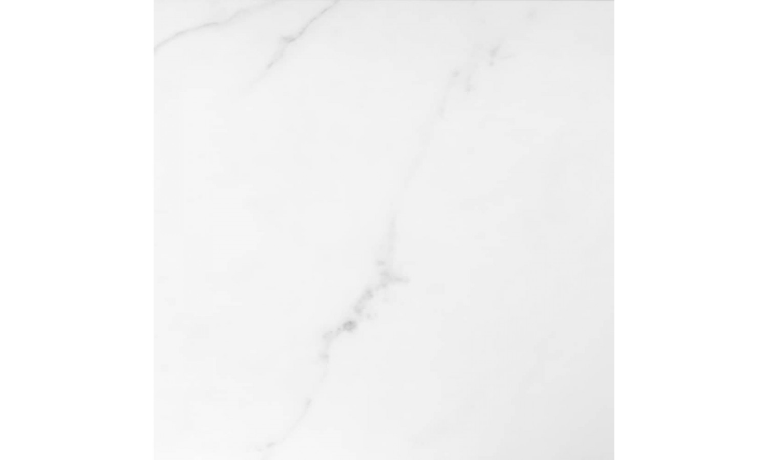 Придиванный столик Loft 50x30см, белый мрамор с белыми ножками