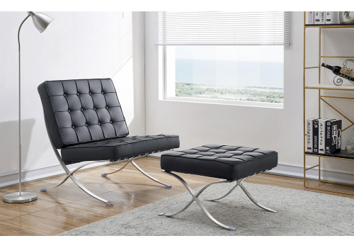 Оттоманка BARCELONA чёрный