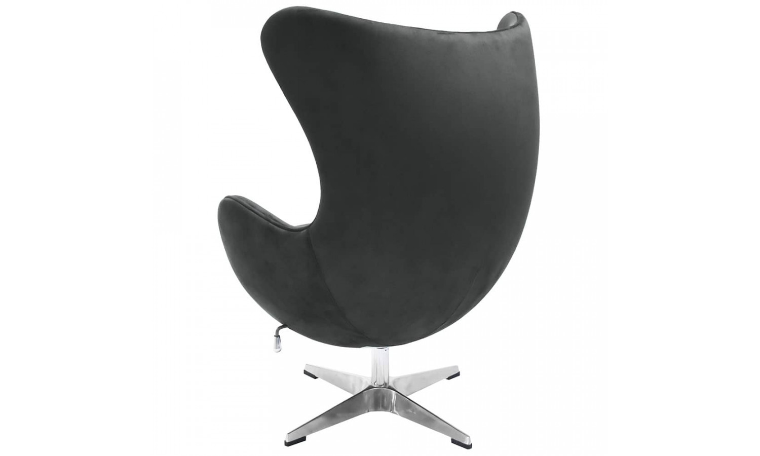 Кресло EGG STYLE CHAIR графит, искусственная замша