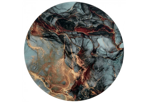 Набор кофейных столиков Tango космический с чёрными ножками, 2шт