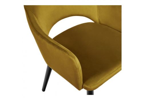 Стул Bruno горчичный