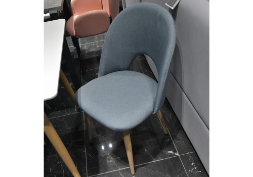 Стул Cleo сине-серый