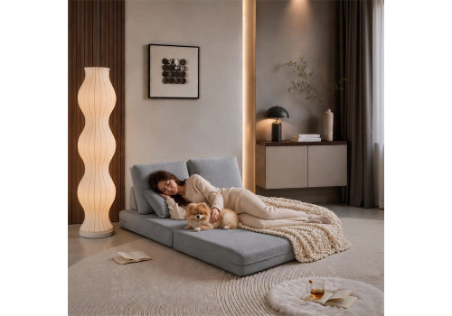 Диван Флекс двухместный раскладной серый – Bradex home