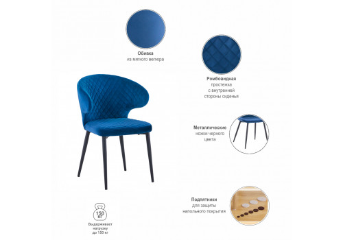 Стул Richard синий