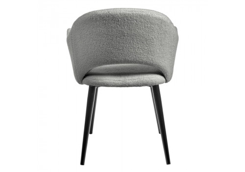 Стул Bruno светло-серый, искусственный мех