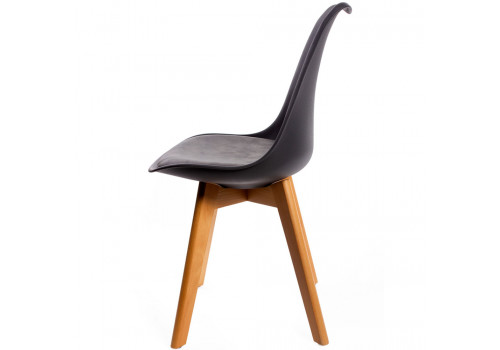 Комплект из 4-х стульев Eames Bon чёрный