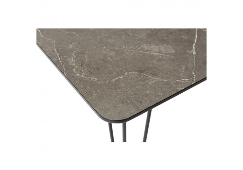 Стол Solution 120x80х75,5см, серый мрамор