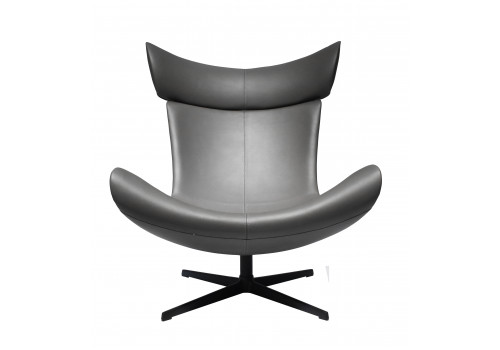 Кресло TORO серый, экокожа