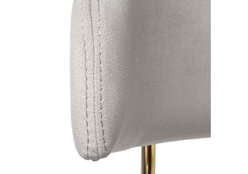 Стул Elle серый с золотыми ножками RF 0781
