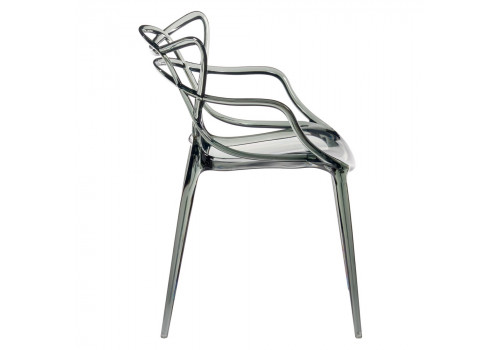 Стул Masters прозрачный серый