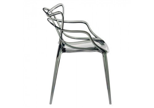 Стул Masters прозрачный серый