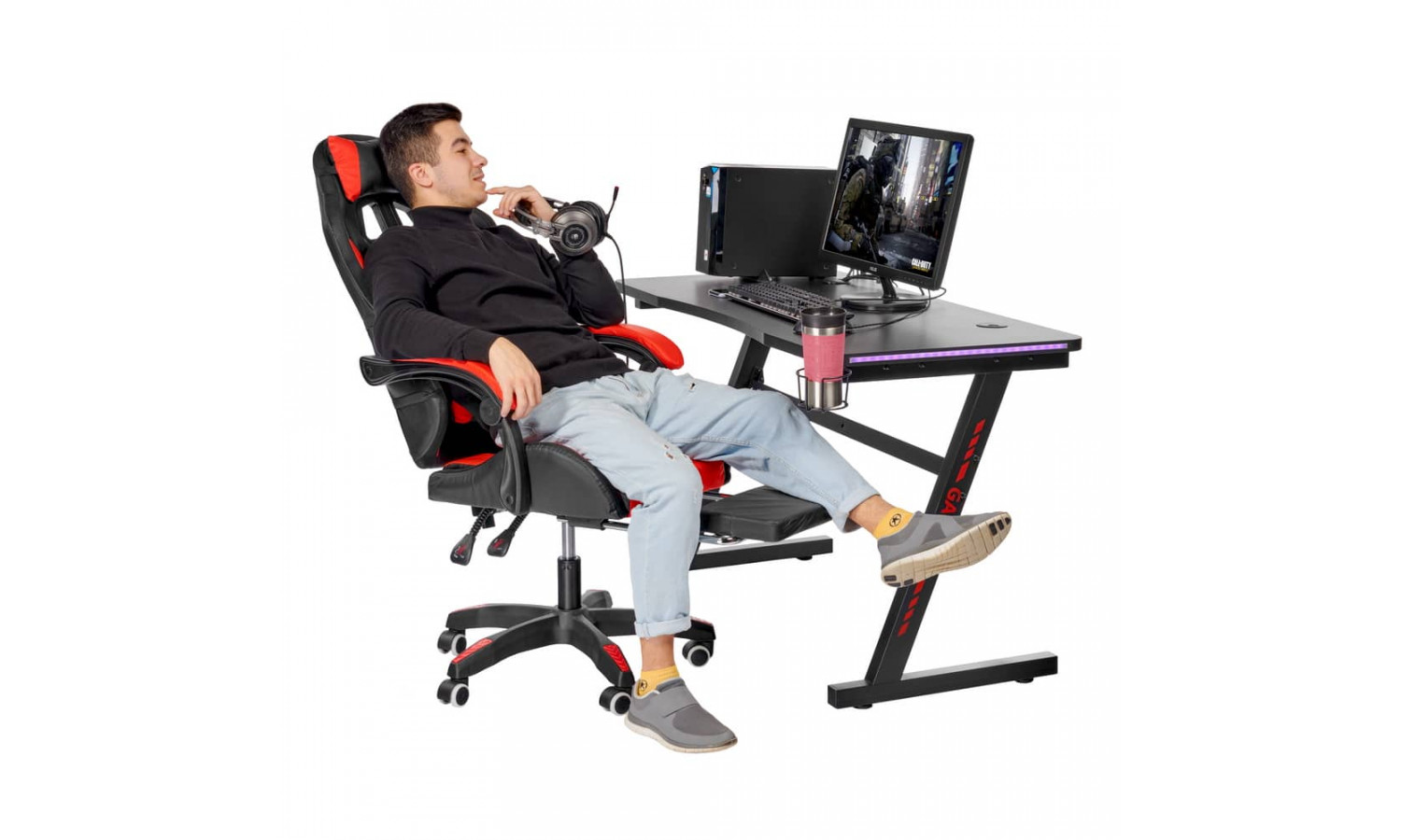 Компьютерный стол Epic Glow 120х60х75см