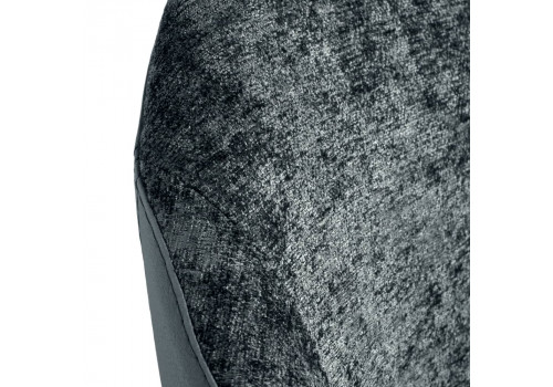 Стул Bruno серый шенилл с экокожей с поворотным механизмом