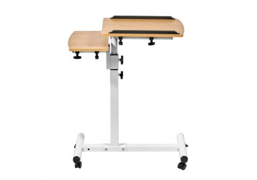 Стол многофункциональный Palma 60x40x62-96см, светлое дерево, белый