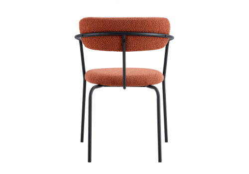 Стул Ant букле терракотовый