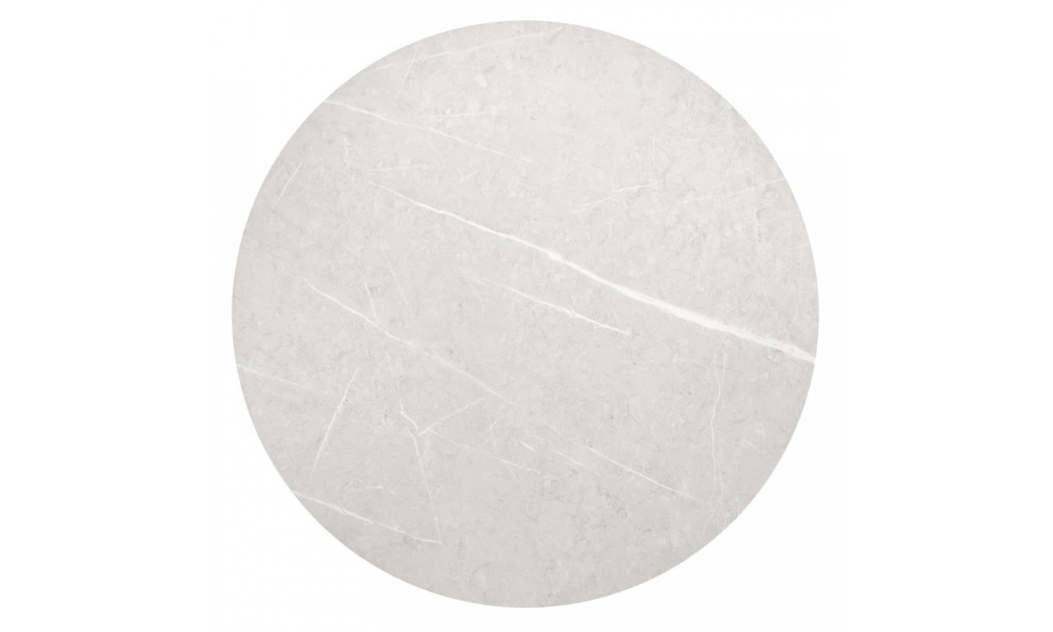 Набор кофейных столиков Tango бежевый мрамор с белыми ножками, 2шт