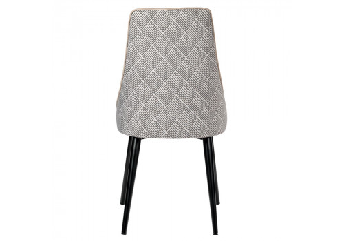 Стул Dave латте с жаккардом