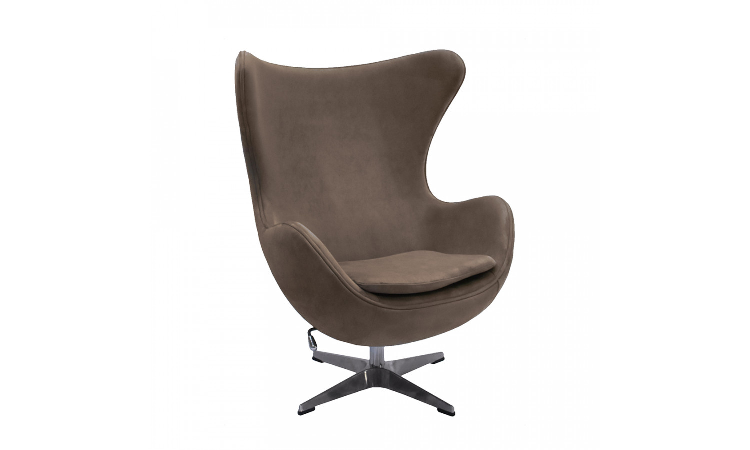Кресло EGG STYLE CHAIR латте, искусственная замша FR 0647