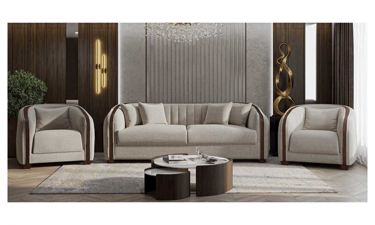 Диван Жаклин 3х местный караваджо