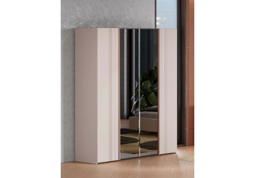 Шкаф Виктория Сатин 4-дверный