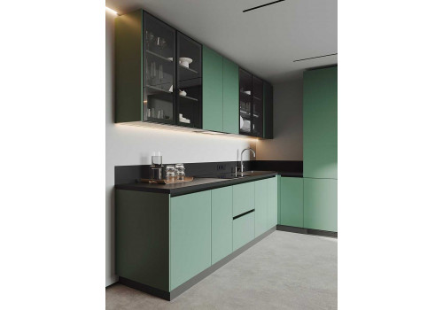 Кухня TOUCH мята