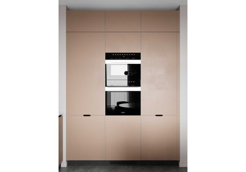 Кухня Flat & Velvet какао / белый снег